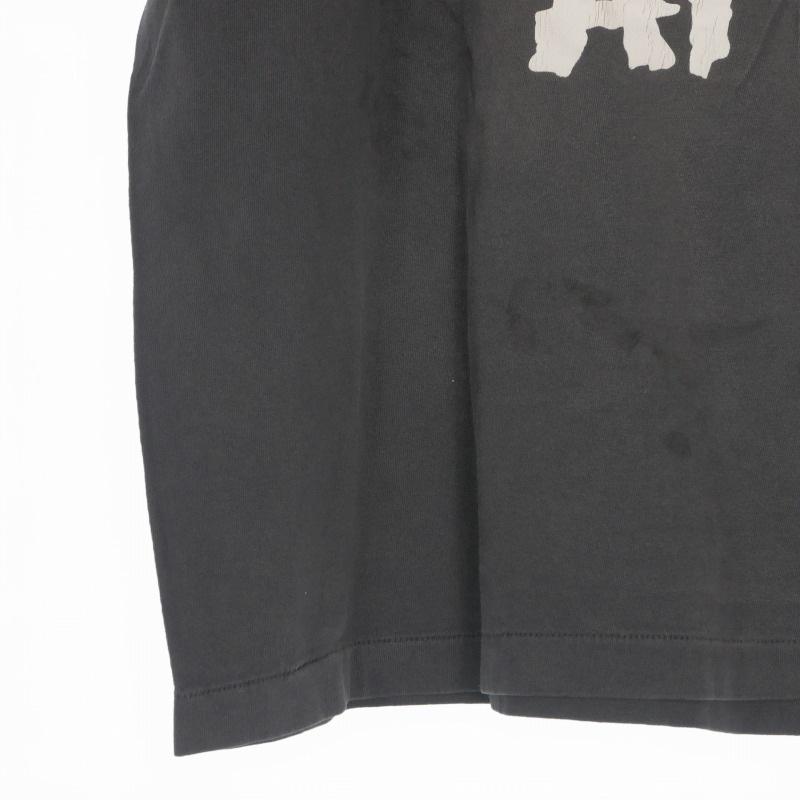 未使用品 セントマイケル SAINTMICHAEL × A BATHING APE 26SS BAPE_SS T-SHIRT/ALWAYS LOVE Tシャツ カットソー 半袖 L ブラック 黒 SM-MKの画像