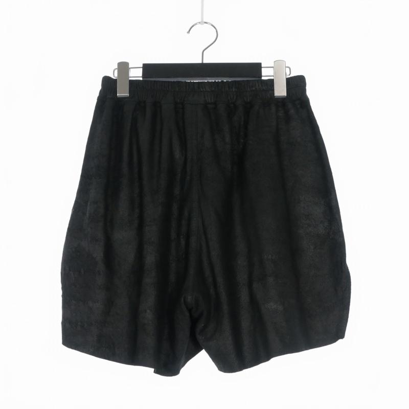 リックオウエンス Rick Owens 25SS Leather Boxer Shorts レザー