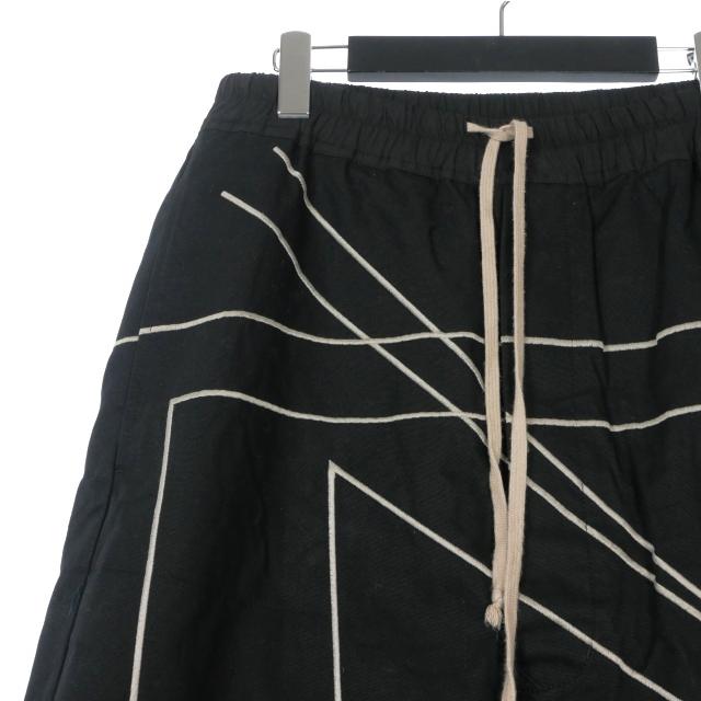 リックオウエンス Rick Owens 16SS Embroidered Drop Crotch Shorts