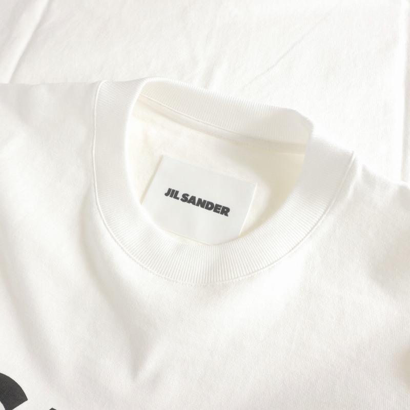 未使用品 ジルサンダー JIL SANDER ロゴTシャツ カットソー