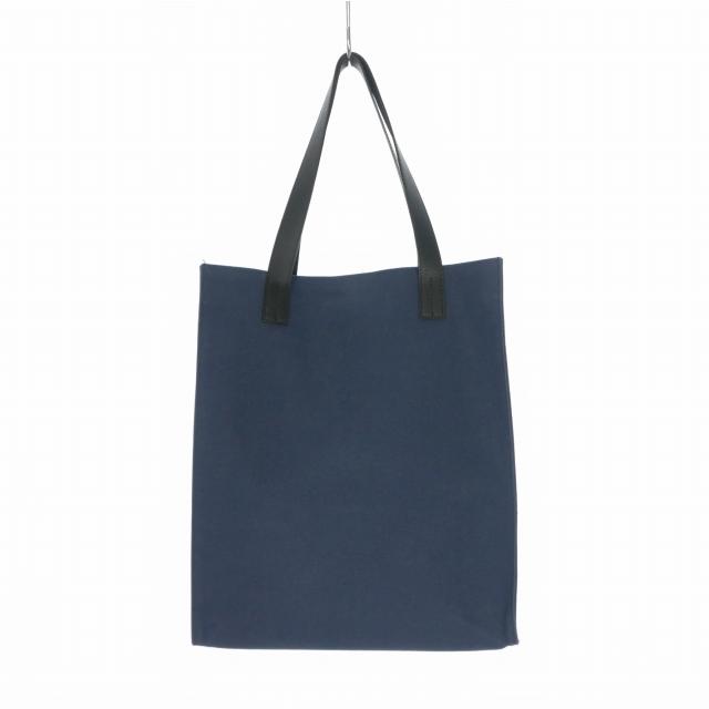 クルニ CULLNI Leather Pocket Canvas Tote レザーポケット キャンバス
