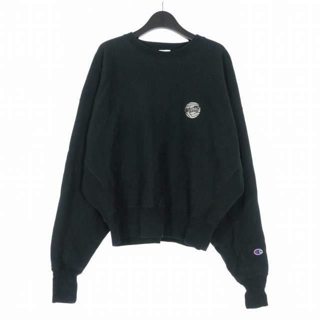 holiday - HOLIDAY (ホリデイ) CWSY009 【CHAMPIONxJOURNAL STANDARD】by HOLIDAY REVERSE WEAVE CREW レディース ブラック M Champion（チャンピオン） × ホリデイ HOLIDAY REVERSE WEAVE CREW