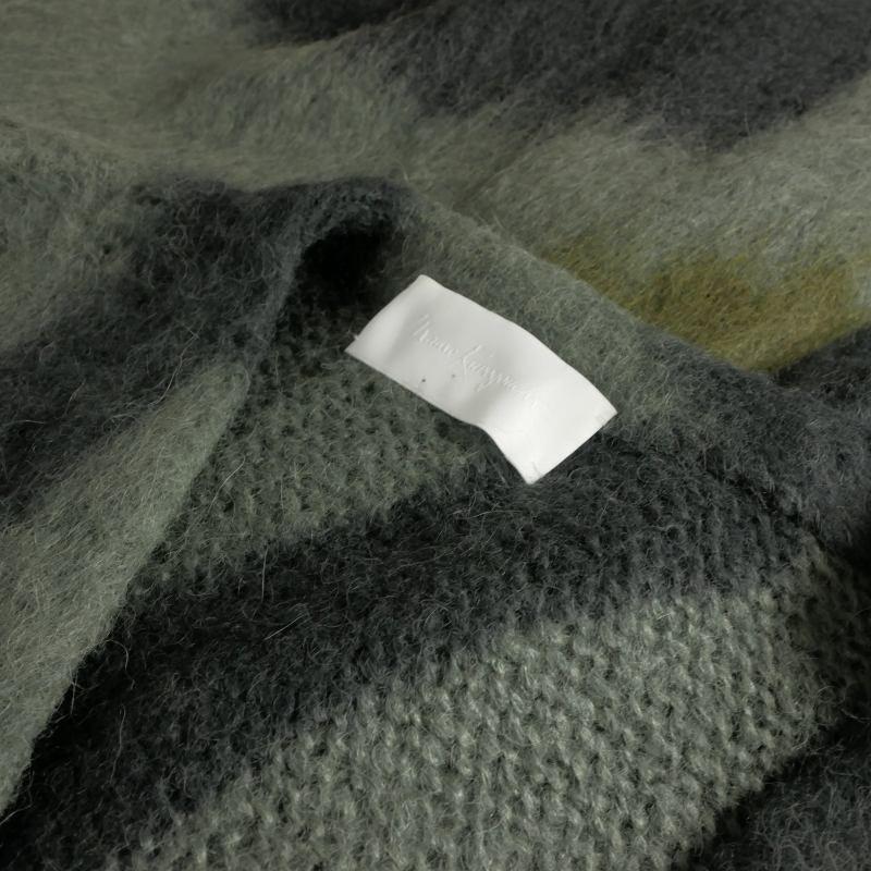 マメクロゴウチ Mame Kurogouchi Origami Dyed Suri Alpaca Wool