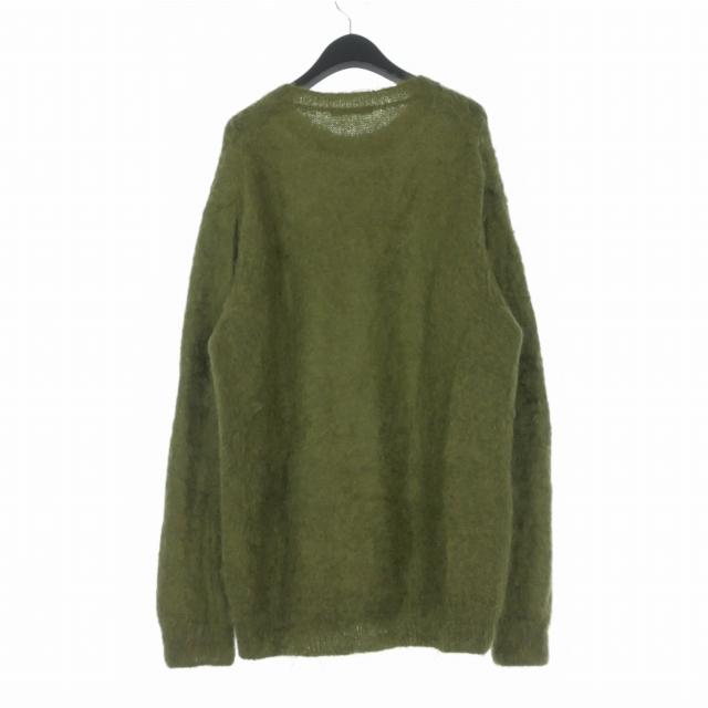 オーラリー AURALEE 25AW BRUSHED SUPER KID MOHAIR KNIT P/O 