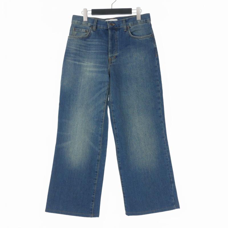 ZARA（ザラ） ルーズフィットデニムパンツ ジーンズ EUR40 インディゴ