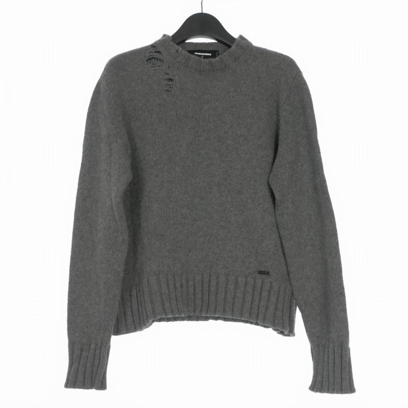 DSQUARED2（ディースクエアード） DSQUARED2 14AW カシミヤ混 ダメージ 