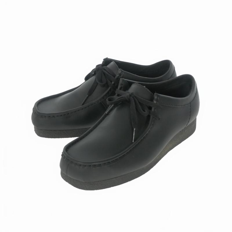 靴 Clarks Wallabees EVO WP WallabeeEVO WP / ワラビーエヴォウォータープルーフ（ブラックレザー
