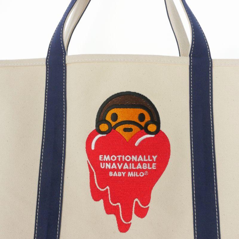 A Bathing Ape Babymilo Store トートバッグ BABY MILO TOTE BAG #1 | bape.com