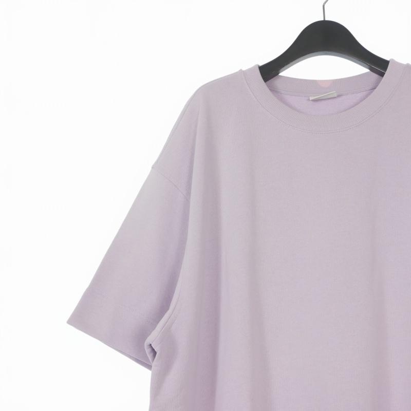 ドリスヴァンノッテン DRIES VAN NOTEN 22SS スウェットワンピース ドレス 半袖 S パープル 紫 レディース_2