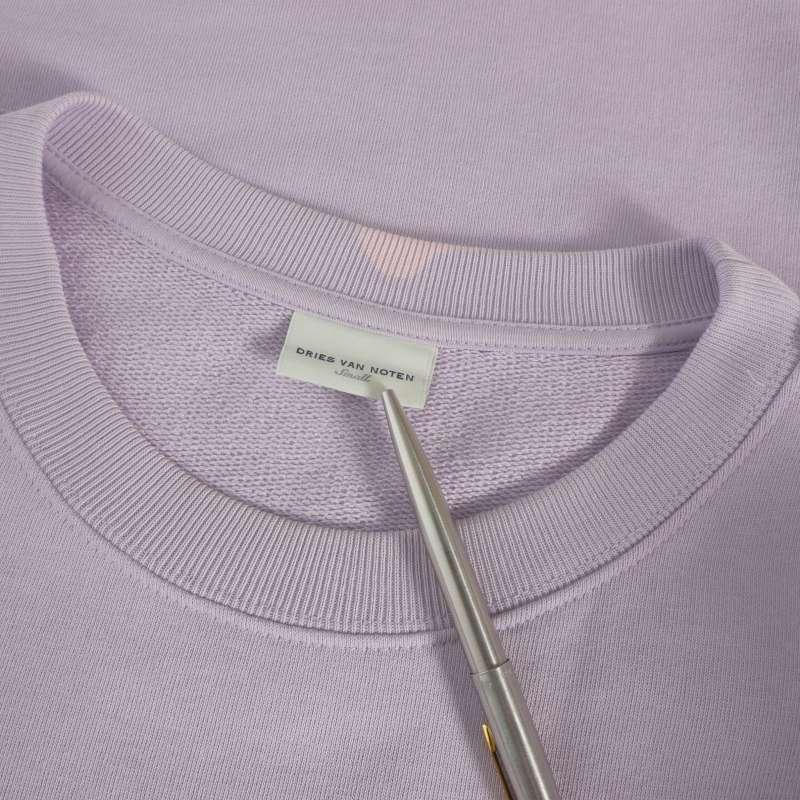 ドリスヴァンノッテン DRIES VAN NOTEN 22SS スウェットワンピース ドレス 半袖 S パープル 紫 レディース_6