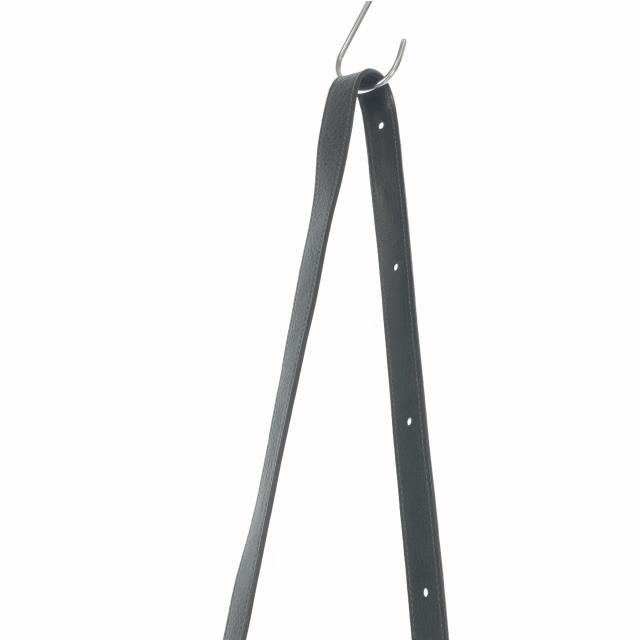 エンダースキーマ Hender Scheme one side belt bag small サイドベルト レザー ミニショルダーバッグ 鞄 ブラック 黒 メンズ_1