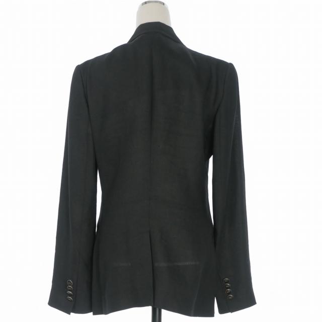 ドルチェ&ガッバーナ テーラードジャケット黒42 美品 DOLCE&GABBANA（ドルチェ & ガッバーナ） ドルガバ ロゴワッペン