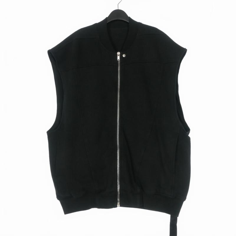 リックオウエンス　ダークシャドウ　ジャンボフライトベスト　DU01D1162-F ダークシャドウ DRKSHDW RICK OWENS 24SS JUMBO FLIGHT VEST ジャンボ