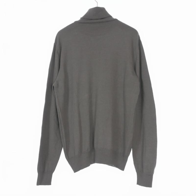 グッチ GUCCI カシミヤ混 タートルネック ニット セーター 長袖 M グレー メンズ_1