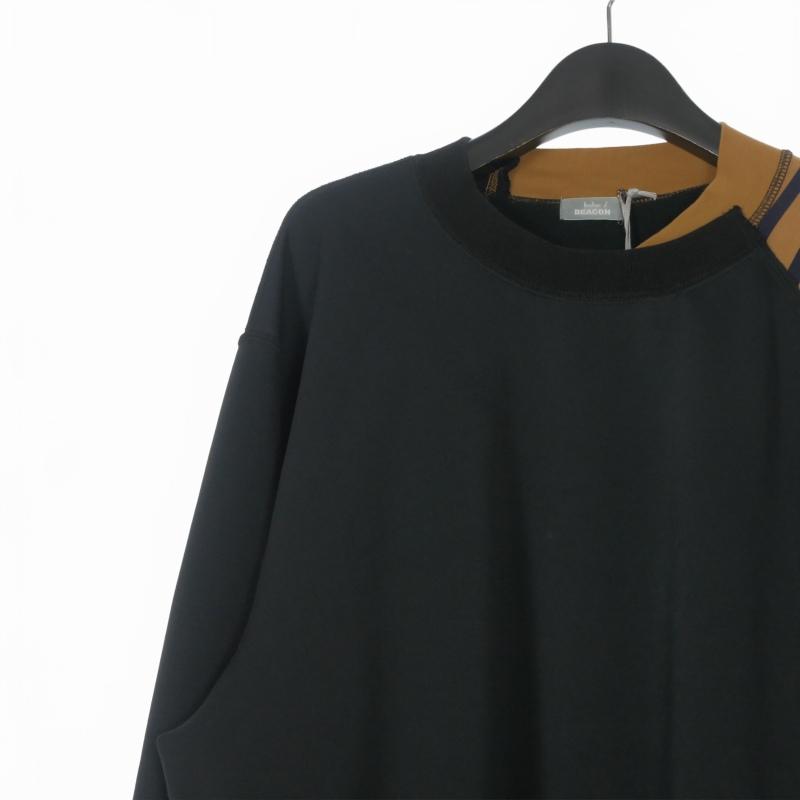 カラー kolor BEACON 22AW ドッキングスウェットシャツ トレーナー 