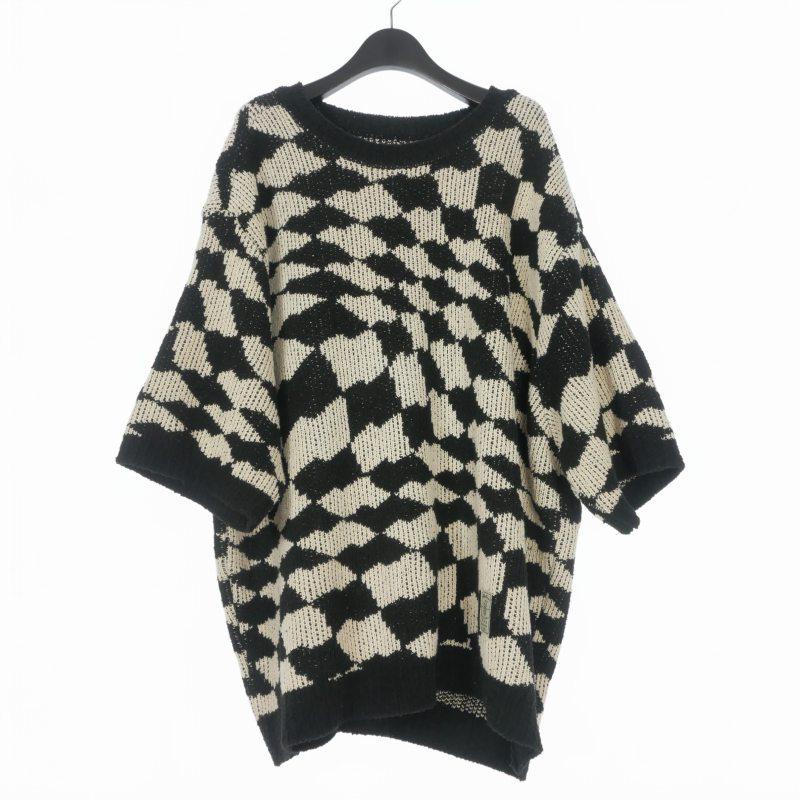 アーダーエラー ADER ERROR 23SS Wave Sweater 半袖ニット セーター A3