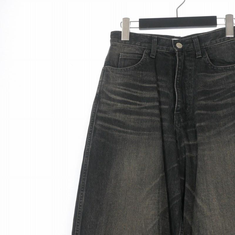 エムエーエスユー MASU 24AW Boys Baggy Jeans バギーデニムパンツ ジーンズ 42 ブラック 黒 MBFW-PTB224 メンズ_2