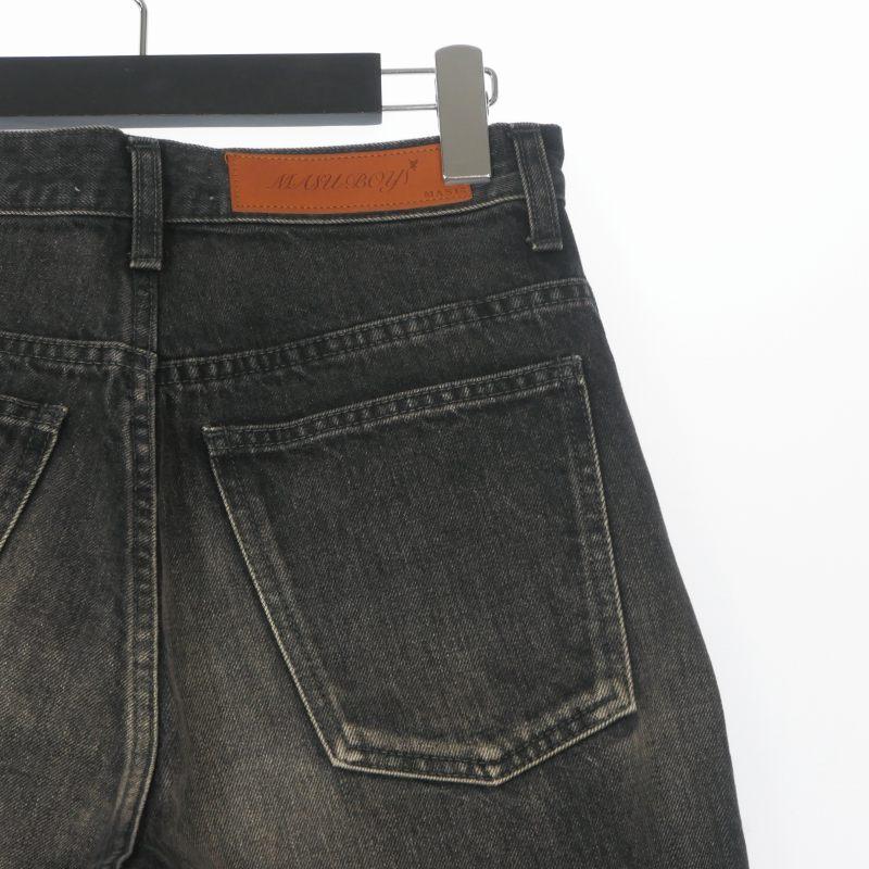 エムエーエスユー MASU 24AW Boys Baggy Jeans バギーデニムパンツ ジーンズ 42 ブラック 黒 MBFW-PTB224 メンズ_5
