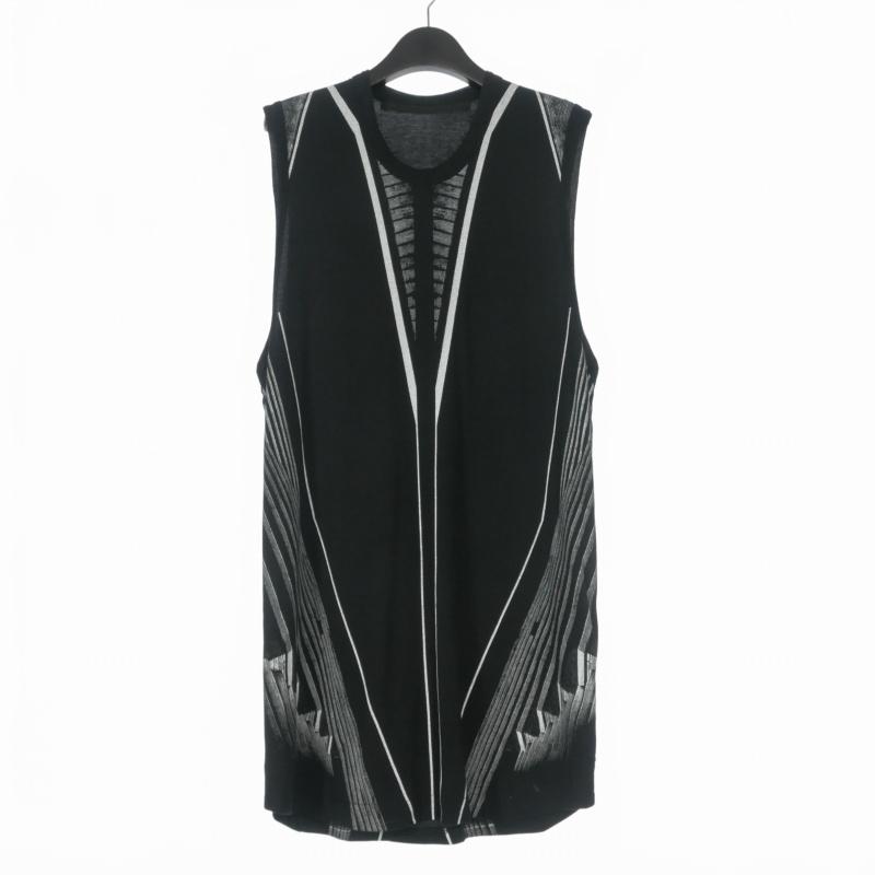 ユリウス JULIUS 15SS CO/MO JERSEY ノースリーブカットソー Tシャツ
