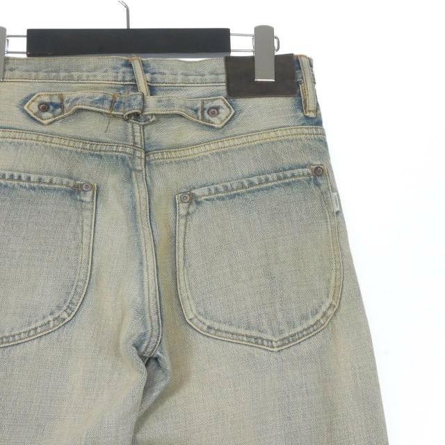 未使用品 シュガーヒル SUGARHILL FADED DENIM PANTS TYPE502 フレア 