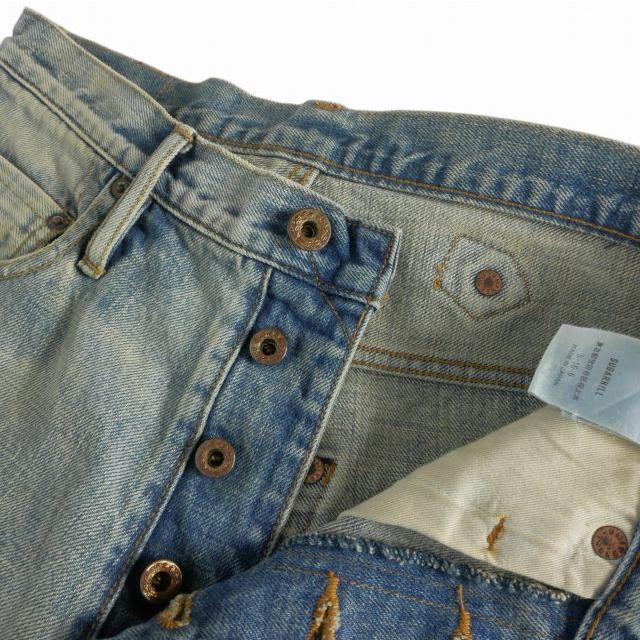未使用品 シュガーヒル SUGARHILL FADED DENIM PANTS TYPE502 フレア