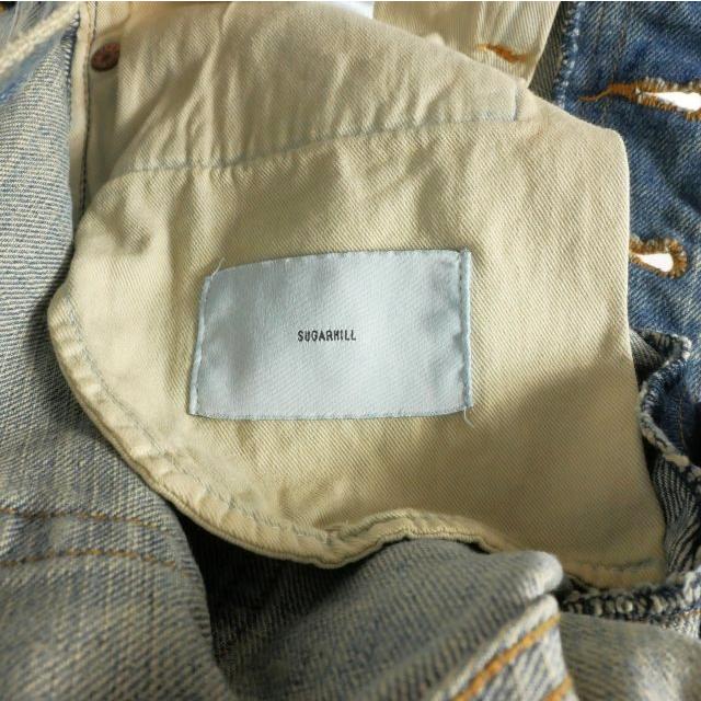 未使用品 シュガーヒル SUGARHILL FADED DENIM PANTS TYPE502 フレア