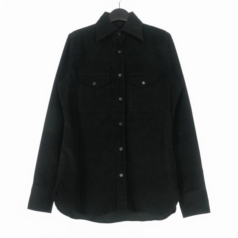 トムフォード TOM FORD コーデュロイ ウエスタンシャツ 長袖 39 15 1/2 