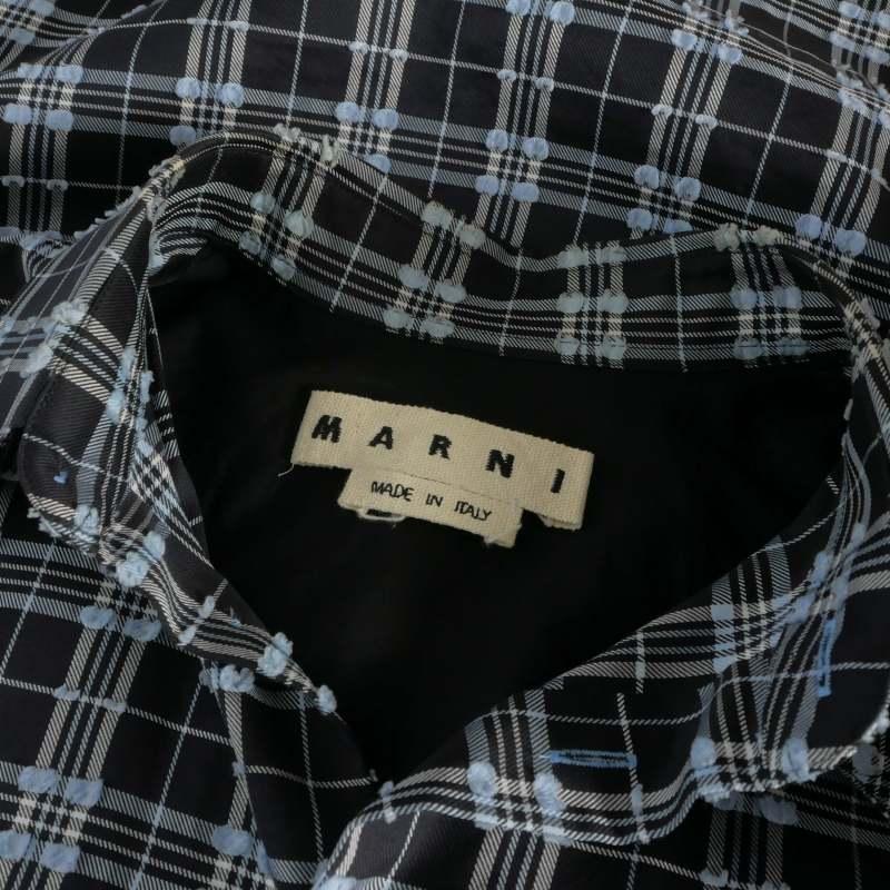 MARNI（マルニ） MARNI 21AW ロングスリーブ チェックシャツ 長袖 44 