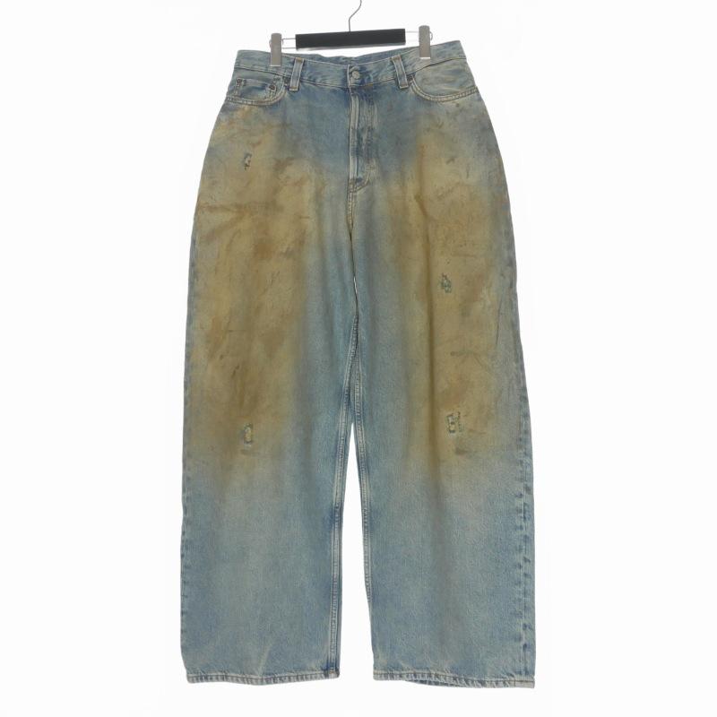 アクネ ストゥディオズ 26SS ルーズフィットジーンズ ワイドデニムパンツ M 未使用品 アクネ ストゥディオズ Acne Studios 26SS ルーズフィット