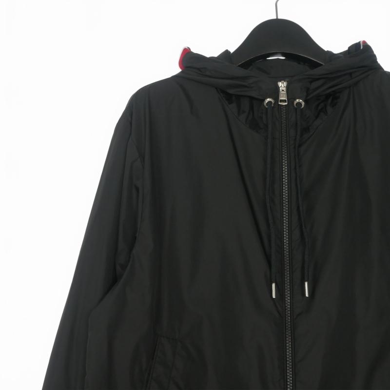 モンクレール MONCLER GRIMPEURS GIUBBOTTO フーデッド ナイロンジャケット ブルゾン 長袖 3 ブラック 黒 I10911A00090 国内正規 メンズの画像