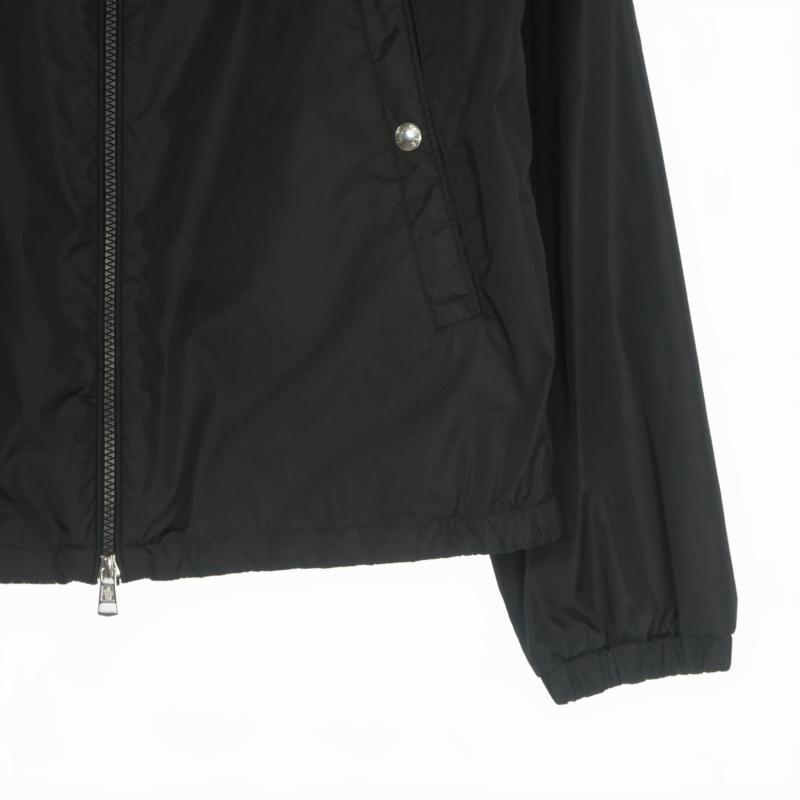 モンクレール MONCLER GRIMPEURS GIUBBOTTO フーデッド ナイロンジャケット ブルゾン 長袖 3 ブラック 黒 I10911A00090 国内正規 メンズの画像
