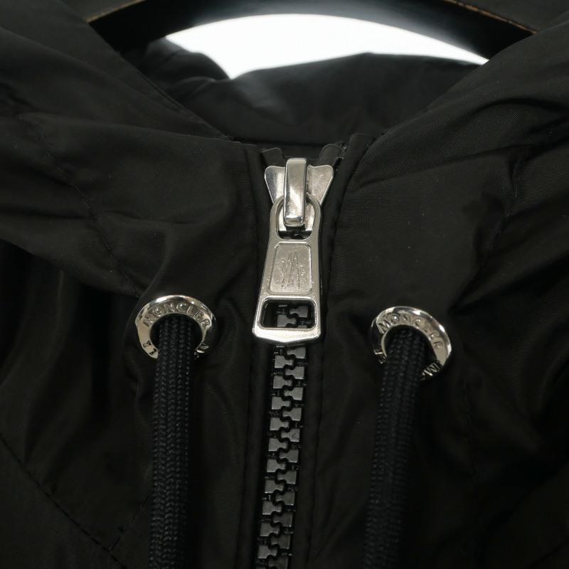 モンクレール MONCLER GRIMPEURS GIUBBOTTO フーデッド ナイロンジャケット ブルゾン 長袖 3 ブラック 黒 I10911A00090 国内正規 メンズの画像