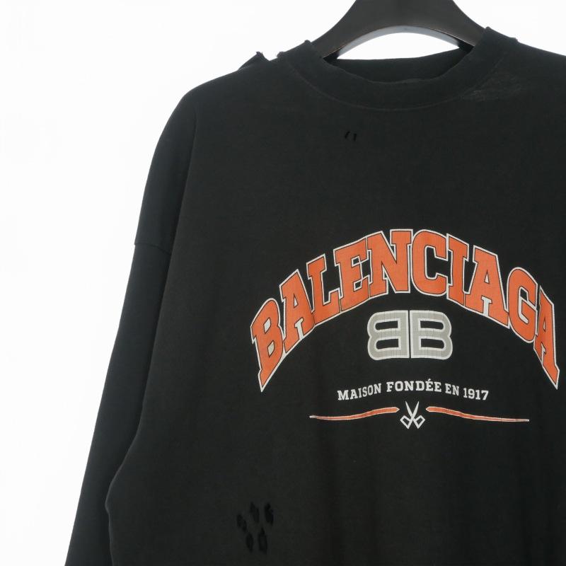 BALENCIAGA（バレンシアガ） BALENCIAGA 22SS ダメージ加工 プリント