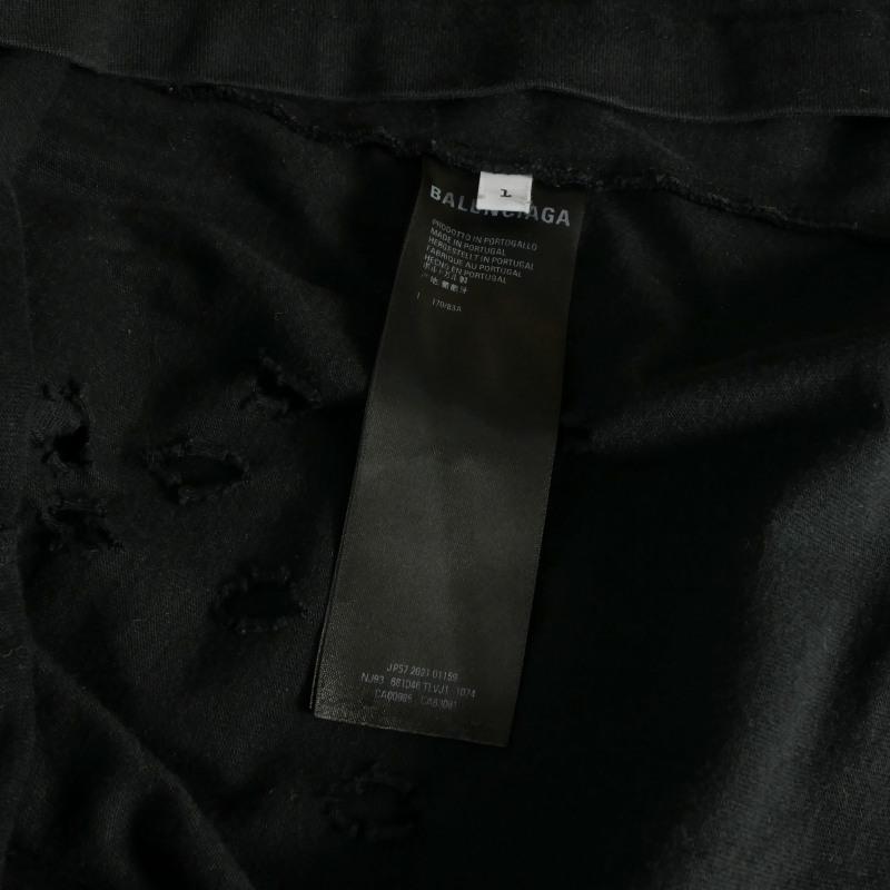 BALENCIAGA（バレンシアガ） BALENCIAGA 22SS ダメージ加工 プリント