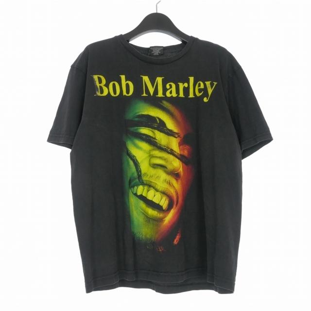 プリントTシャツ カットソー ボブマーリー BOB MARLEY コットン 半袖 L 