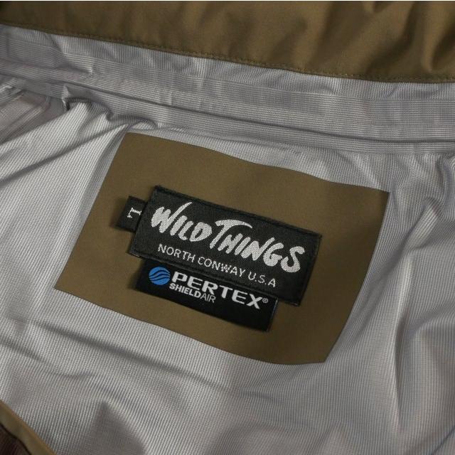 未使用品 ワイルドシングス WILDTHINGS PERTEX SMOKING JACKET フード