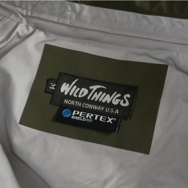 ワイルドシングス WILDTHINGS PERTEX SMOKING JACKET フード付き