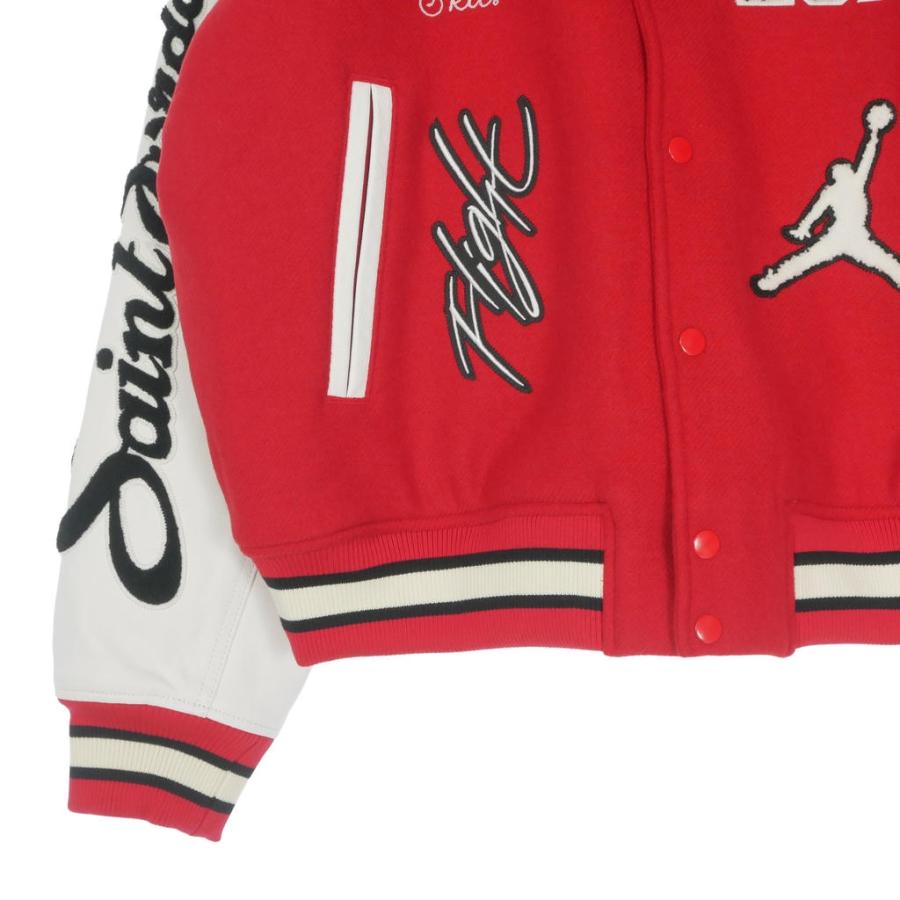未使用品 セントマイケル × ジョーダン 26SS MJ SM VARSITY JKT バー