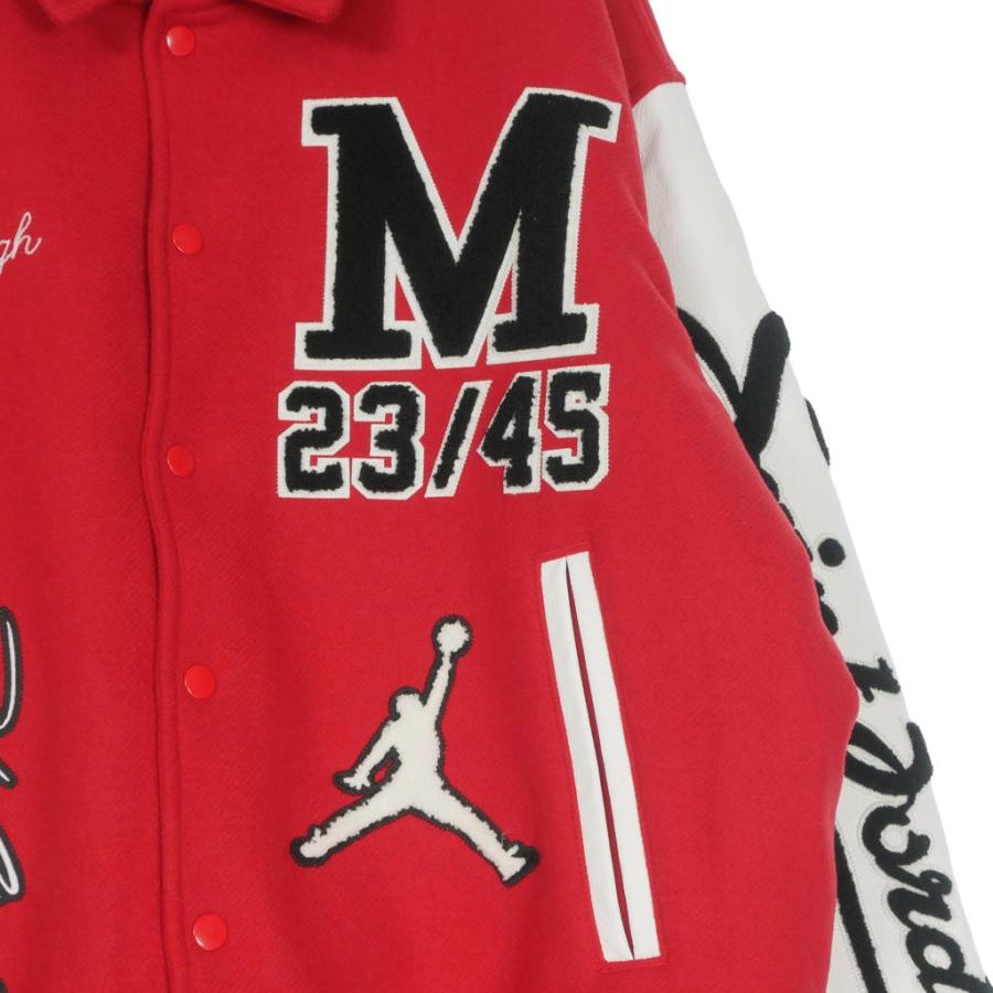 未使用品 セントマイケル × ジョーダン 26SS MJ SM VARSITY JKT バー