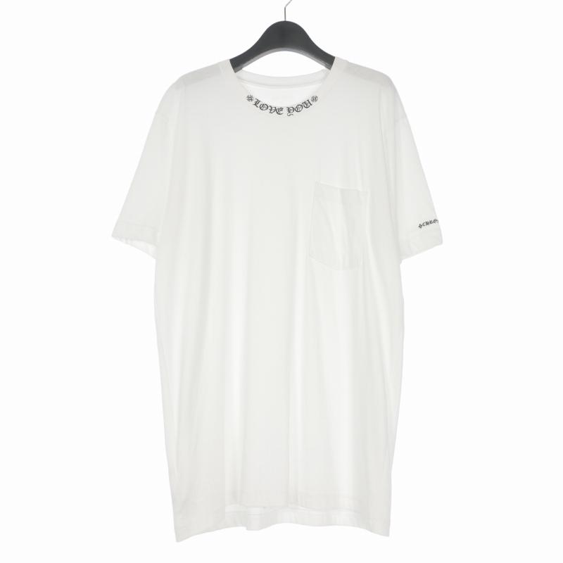 Chrome hearts ネックロゴ tシャツ クロムハーツ ネックロゴ ショート