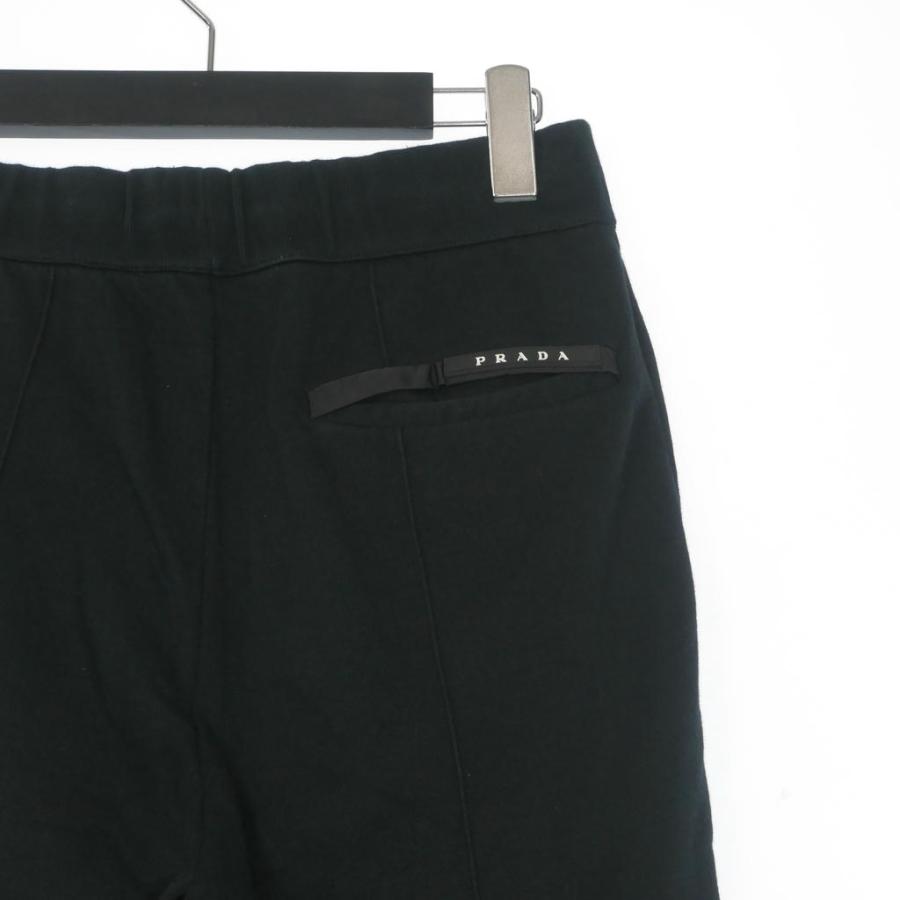 PRADA（プラダ） ラバーロゴ スウェットパンツ XS ブラック 黒 SJP295