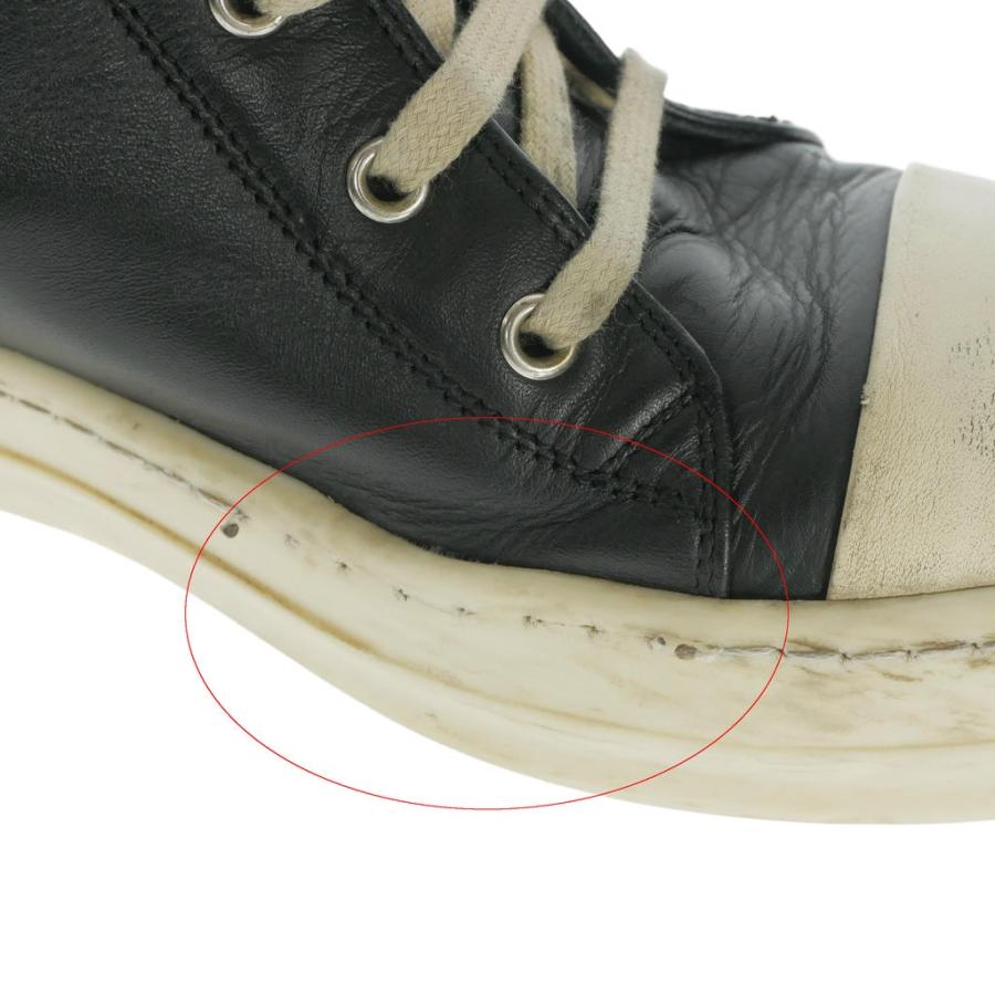 リックオウエンス Rick Owens RAMONES ラモーンズ レザー ハイカット