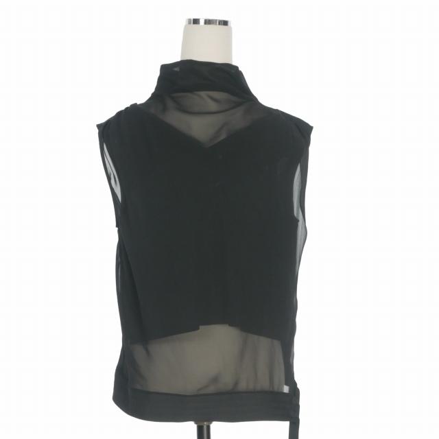 サトルササキ SATORU SASAKI 23SS レイヤード ノースリーブシャツ 