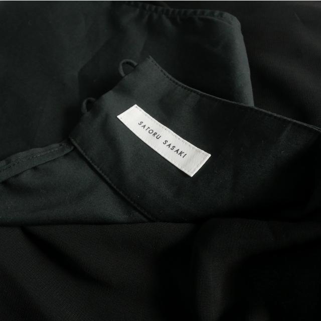 サトルササキ SATORU SASAKI 23SS レイヤード ノースリーブシャツ 