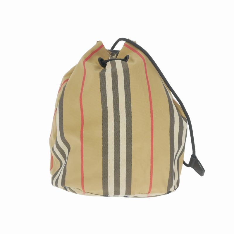 BURBERRY（バーバリー） ノバチェック 巾着 ハンドバッグ ポーチ 鞄