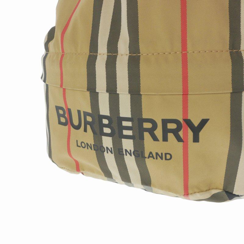 BURBERRY（バーバリー） ノバチェック 巾着 ハンドバッグ ポーチ 鞄