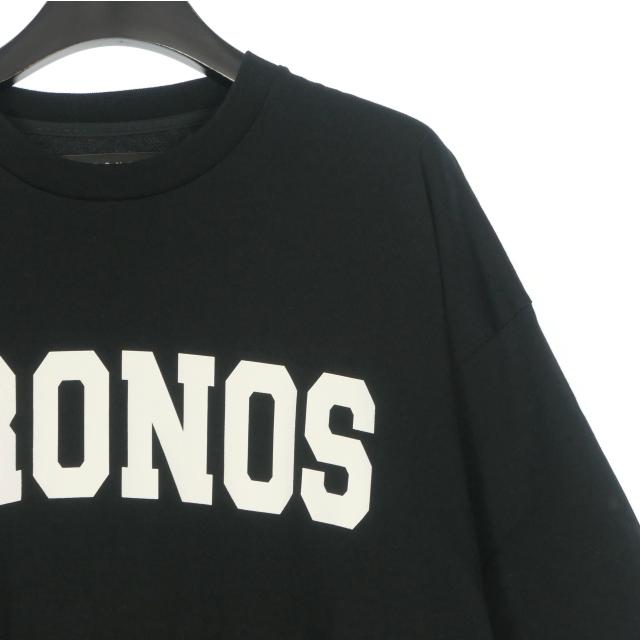 クロノス CRONOS FRONT LOGO OVERSIZE T-SHIRT Tシャツ カットソー