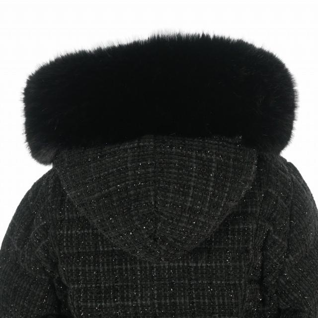 ツイードダウン　ダーリッチ　M Darich（ダーリッチ） ミディツイードダウンコート ジャケット 長袖 M
