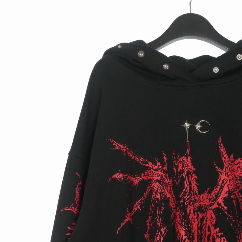 サグクラブ Thug Club Dragon Stud Hoodie ドラゴン スタッズ フーディ