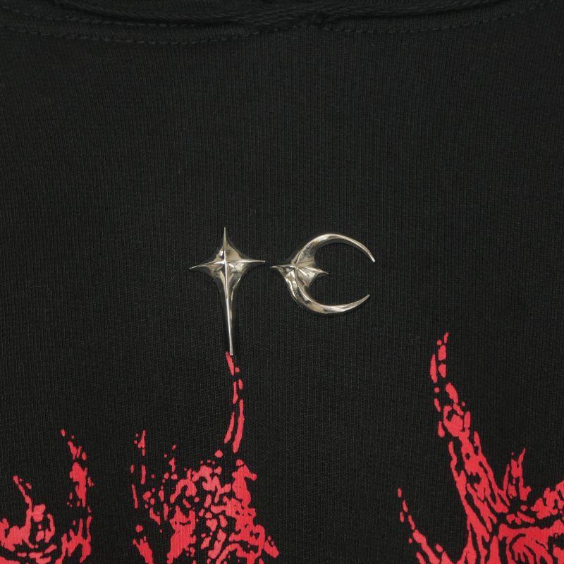 サグクラブ Thug Club Dragon Stud Hoodie ドラゴン スタッズ フーディ